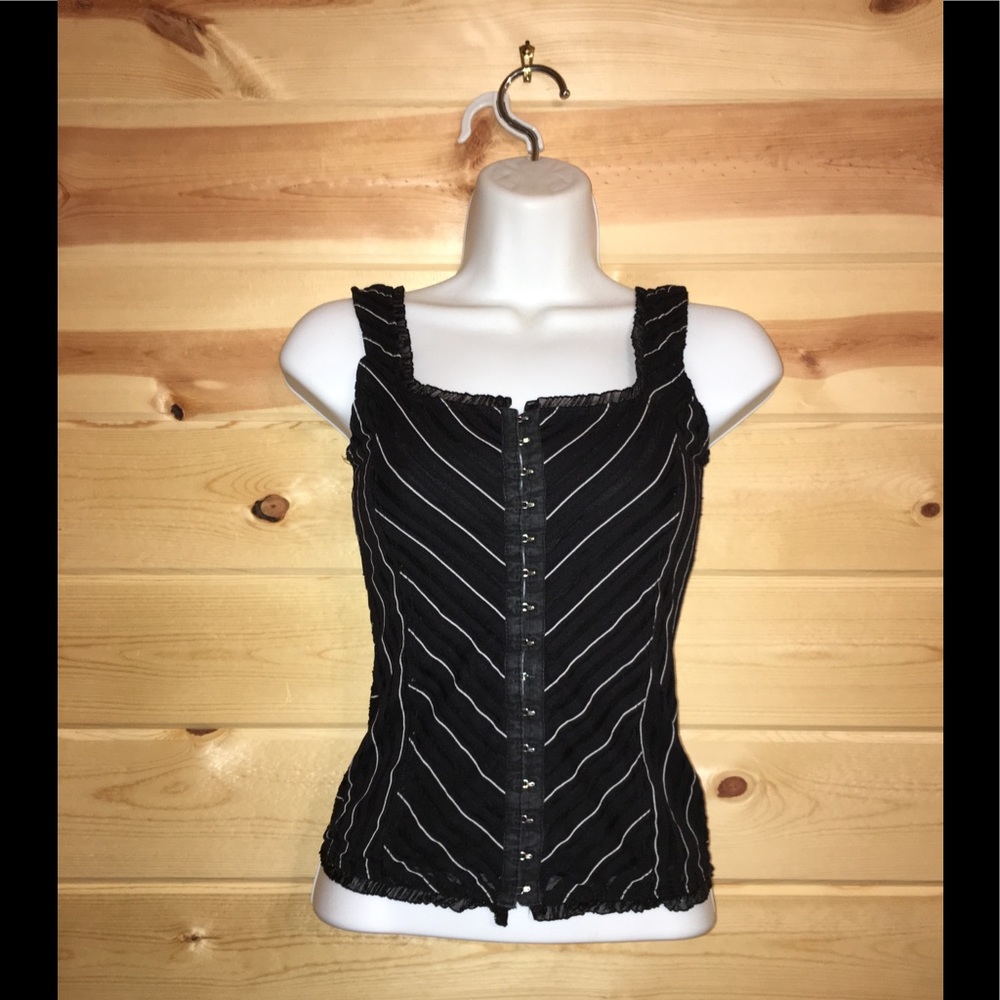 Vintage 90s Rave Sleeveless Top SZ Small